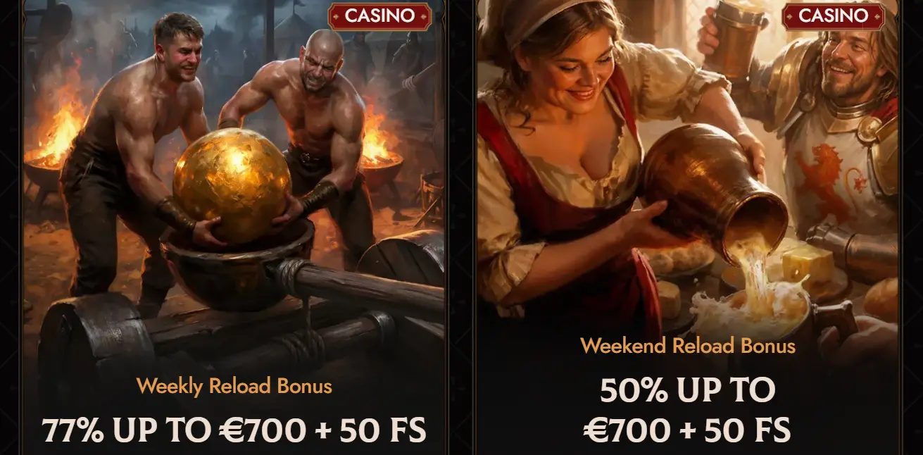 crusado casino reload bonus